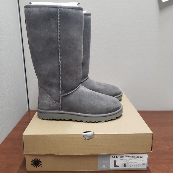 gray tall uggs